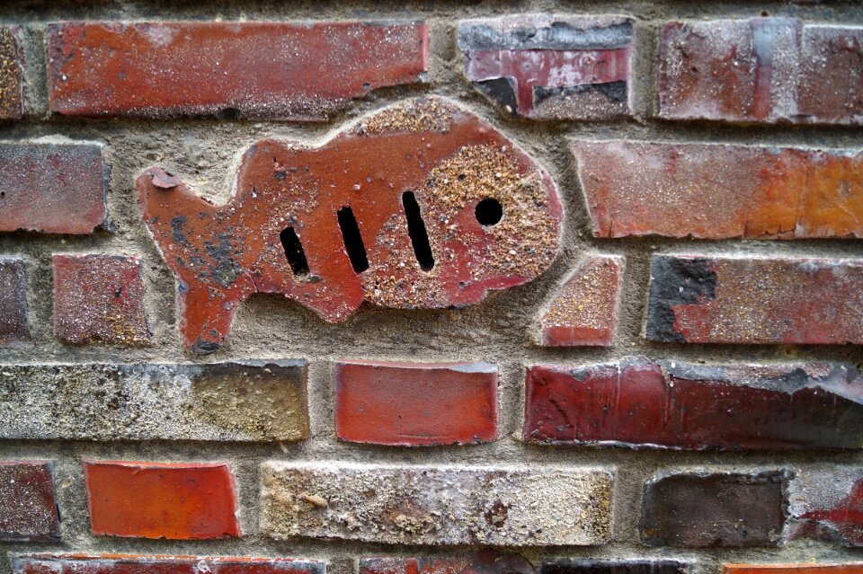 Fish symbol deco north sea