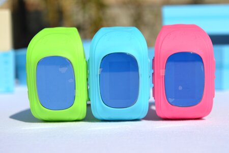 Clock smart children's watches photo