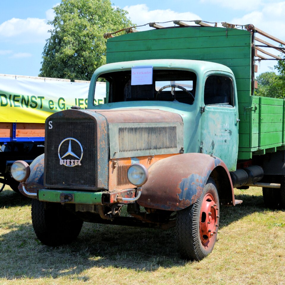 Unrestored mercedes-l4500s german empire