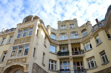 House ornaments facade photo