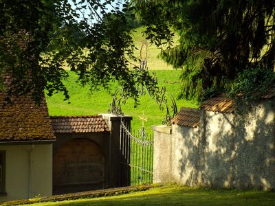 Cistercian abbey input old gate