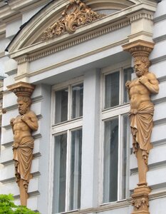 Slovakia building the façade