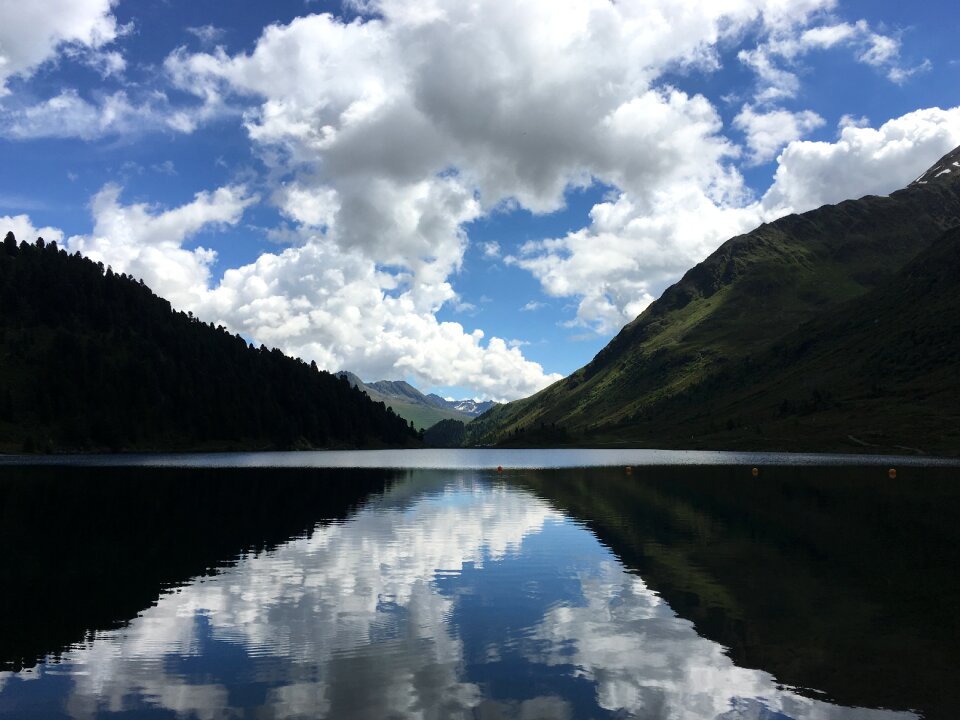 Sky landscape water