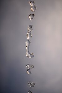 Drop of water water splashes cooling photo
