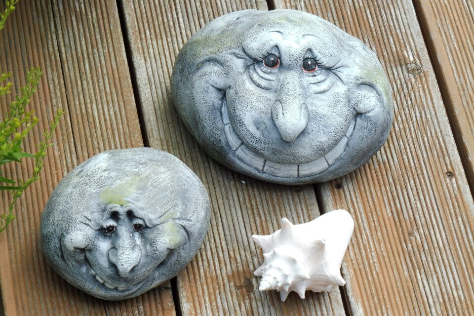 Decoration cheerful face