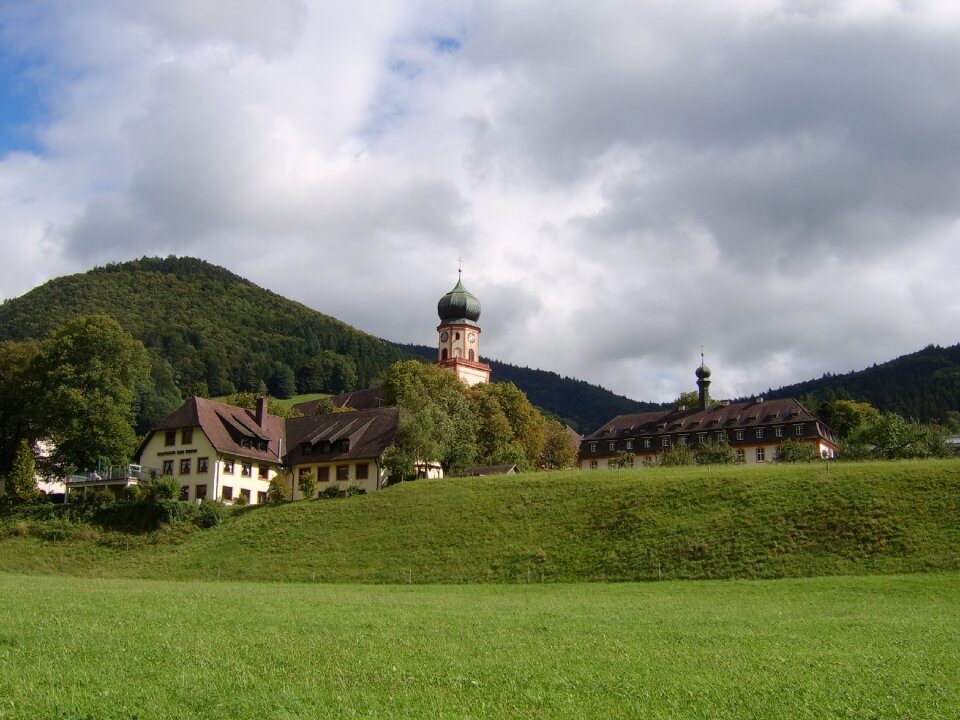 Monastery st trudpert church