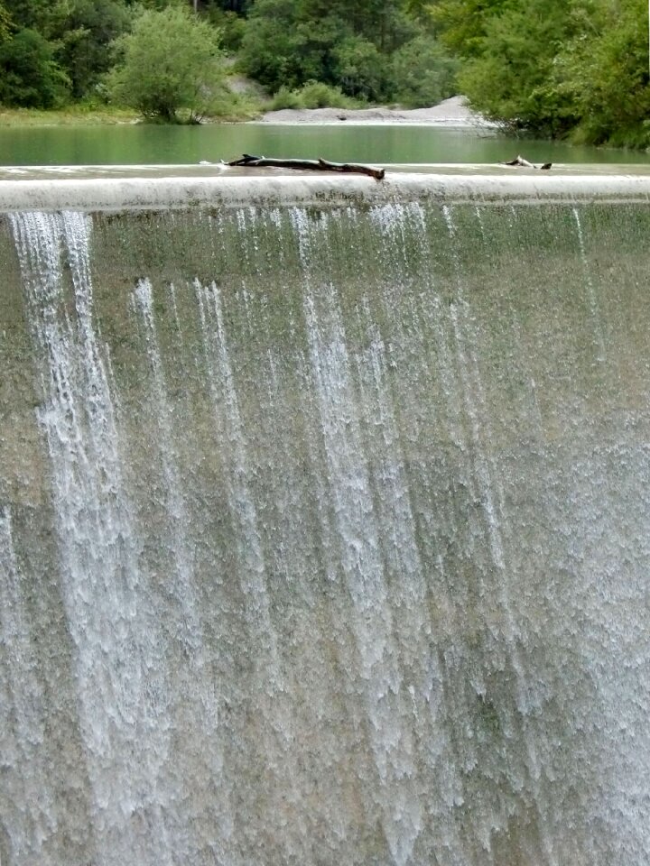 Energy generation dam river