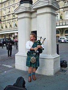 Street musicians london photo