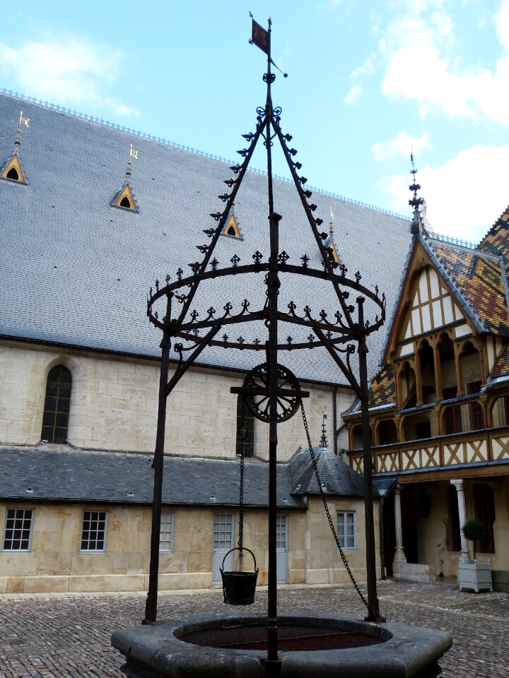 Middle ages hospice hotel de dieu