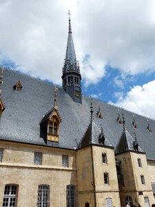 Middle ages hospice hotel de dieu