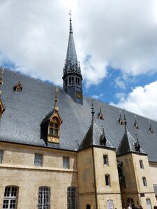 Middle ages hospice hotel de dieu photo