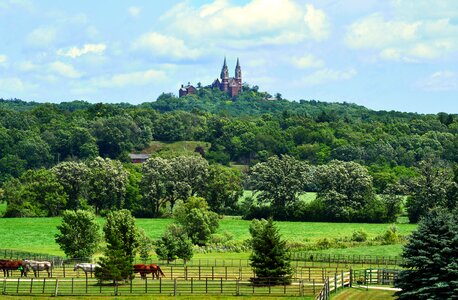 Church cathedral landscape photo