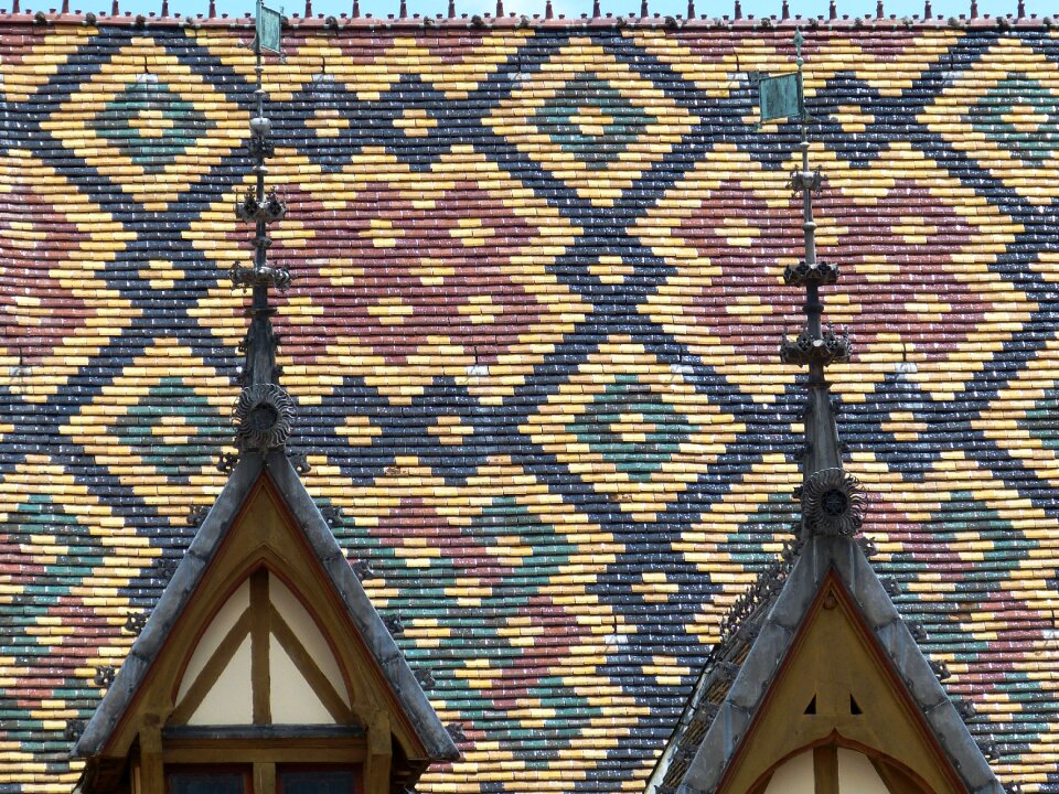 Middle ages hospice hotel de dieu