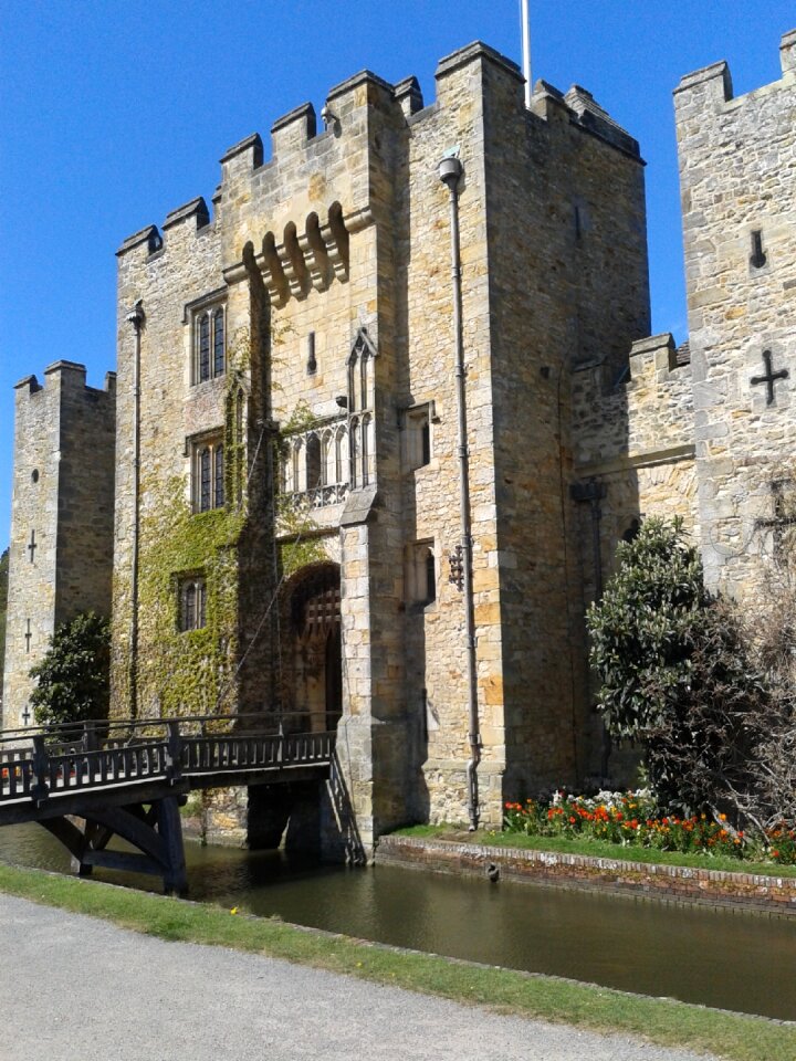 Castle castellated english castle