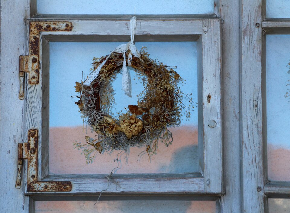 Dilapidated shabby old house