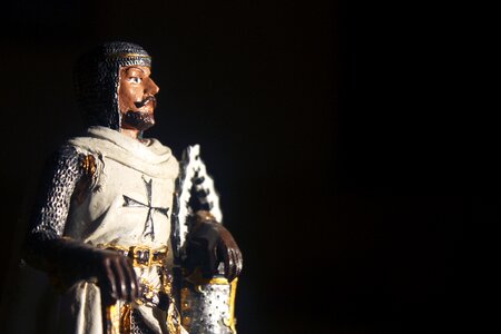Crusader warrior the figurine photo