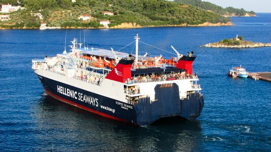 Sea transport travel