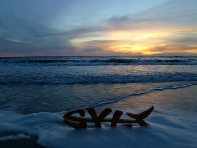 Nature north sea sand photo