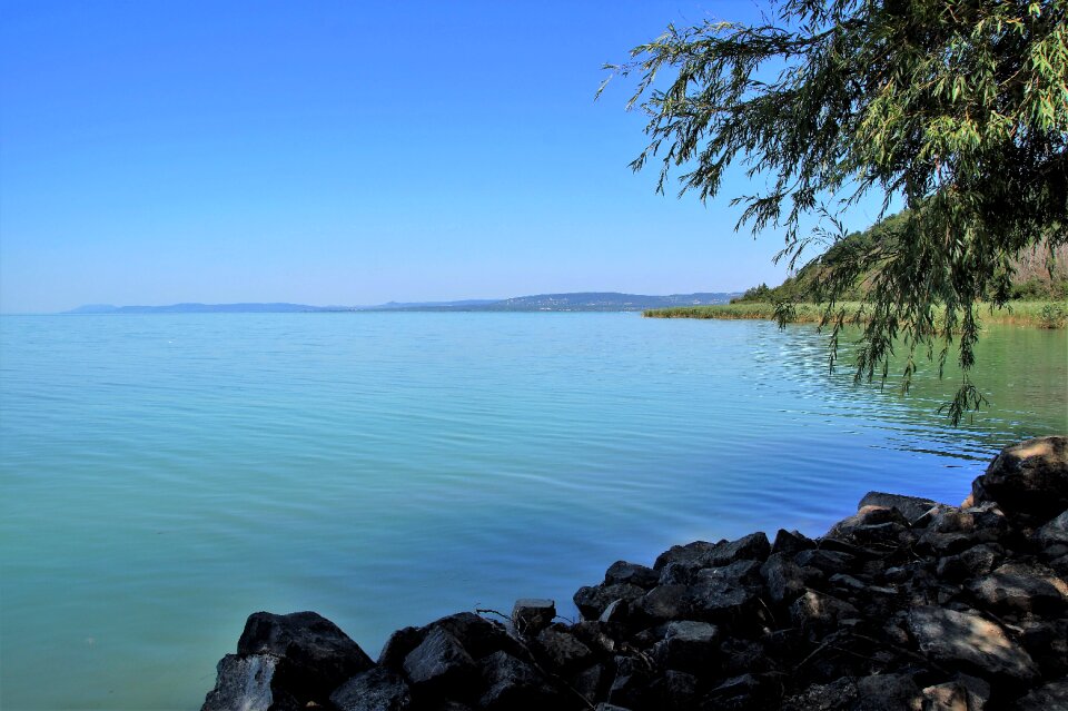 Balaton water area coast