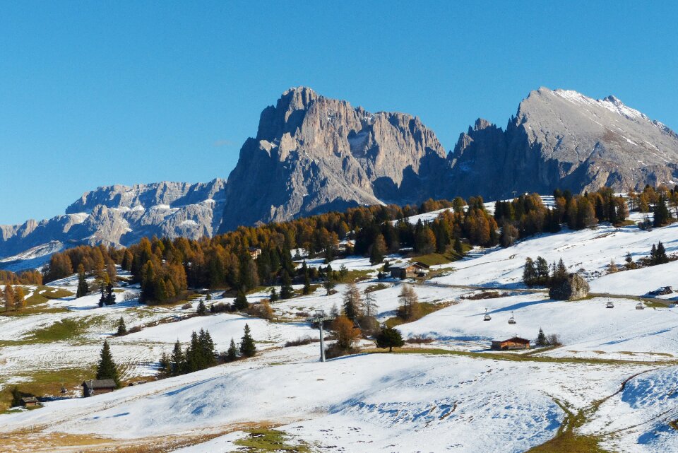 South tyrol autumn golden autumn
