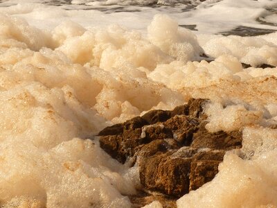 Sea shore up water