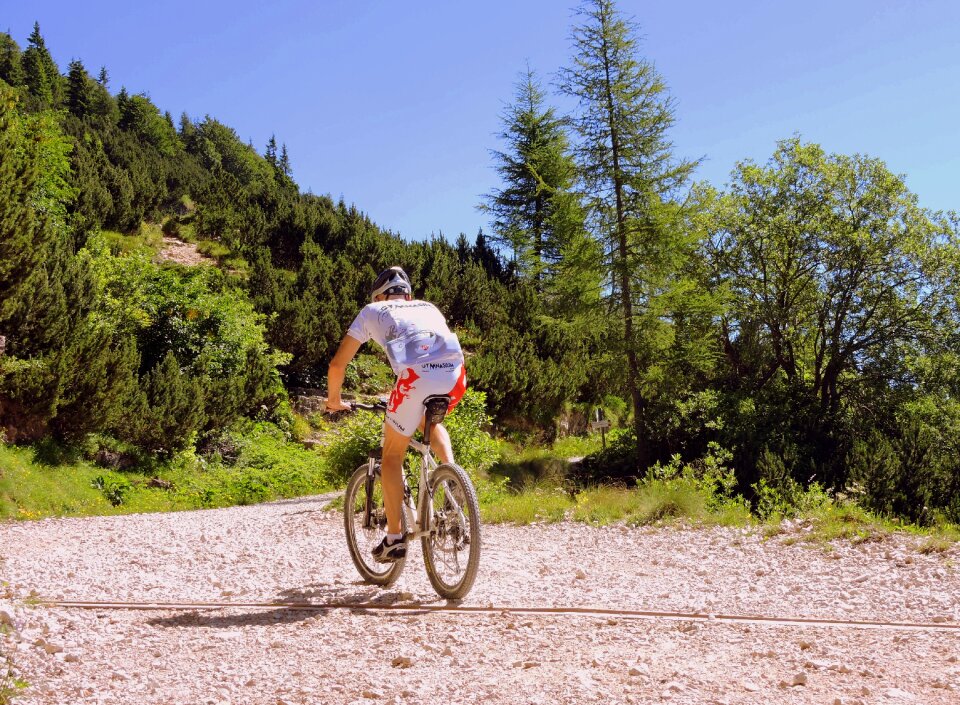 Mountain bike road