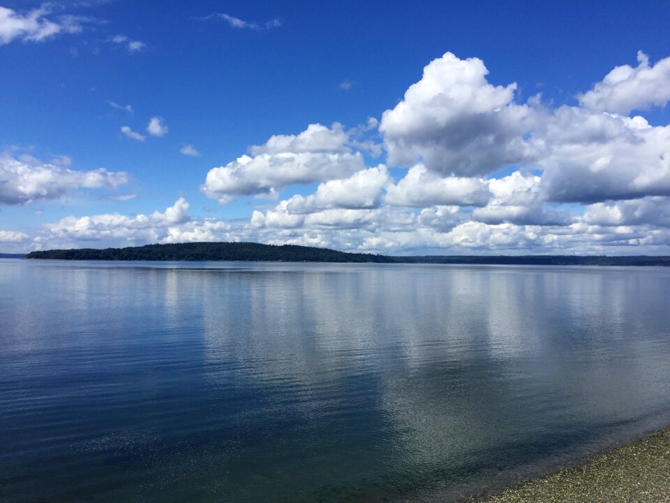 Blue peace nature