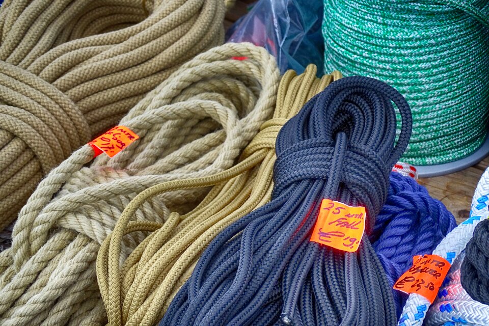 Rope color structure