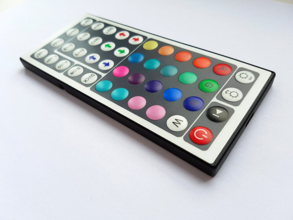 Colorful tv video