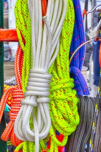 Rope color structure