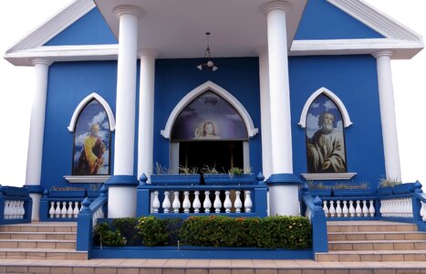 White building architecture