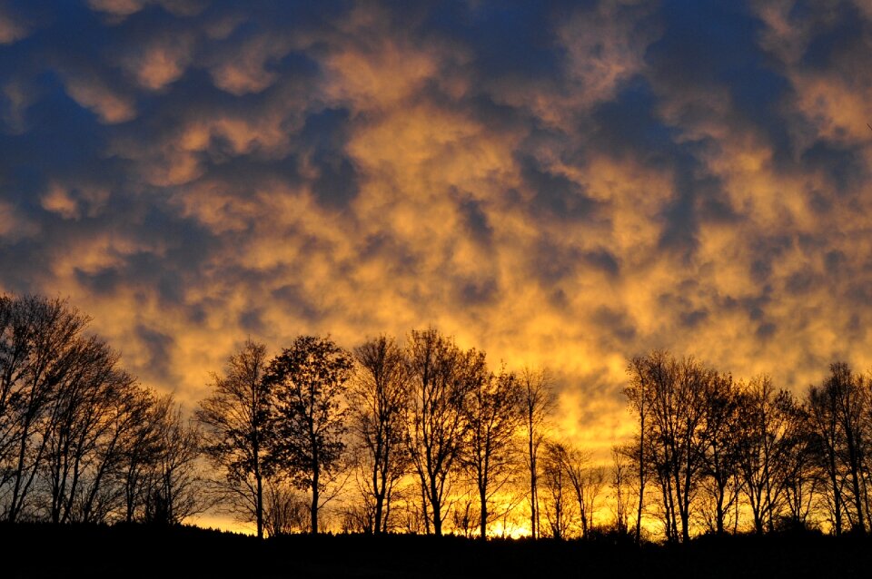 Sunrise landscape nature