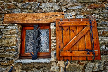 House window wooden cozy