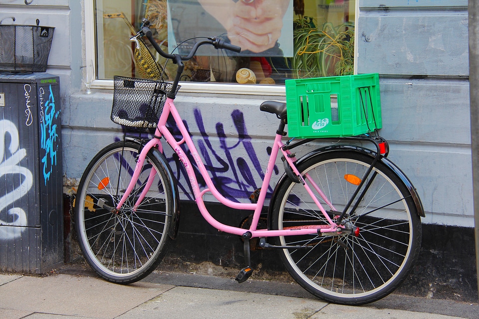 Colorful bicycle copenhagen
