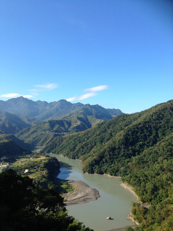 Shihmen reservoir dam tahan river