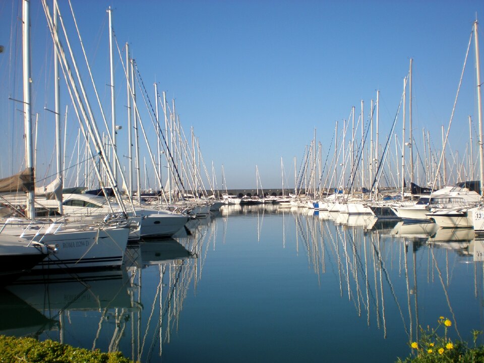Porto boats parking lot