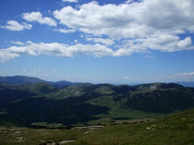 Mountain landscape scenery