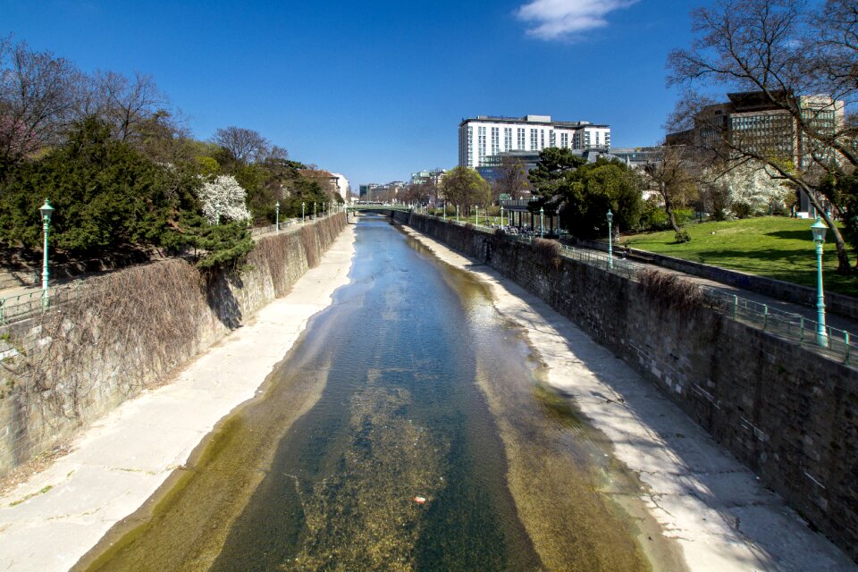 Channel spring landscape