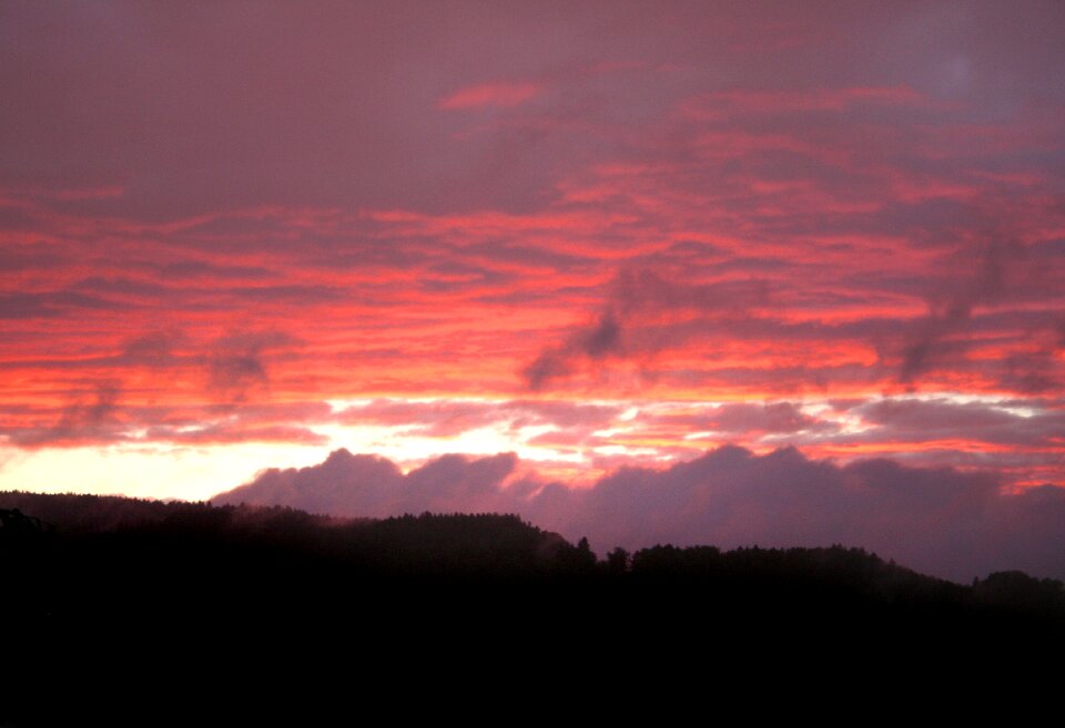 Abendstimmung sun sky