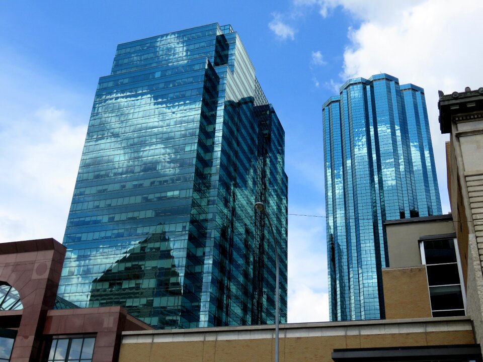 Skyscraper panorama building
