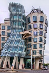 Architecture building glass