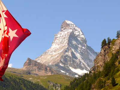 Matterhorn zermatt switzerland photo