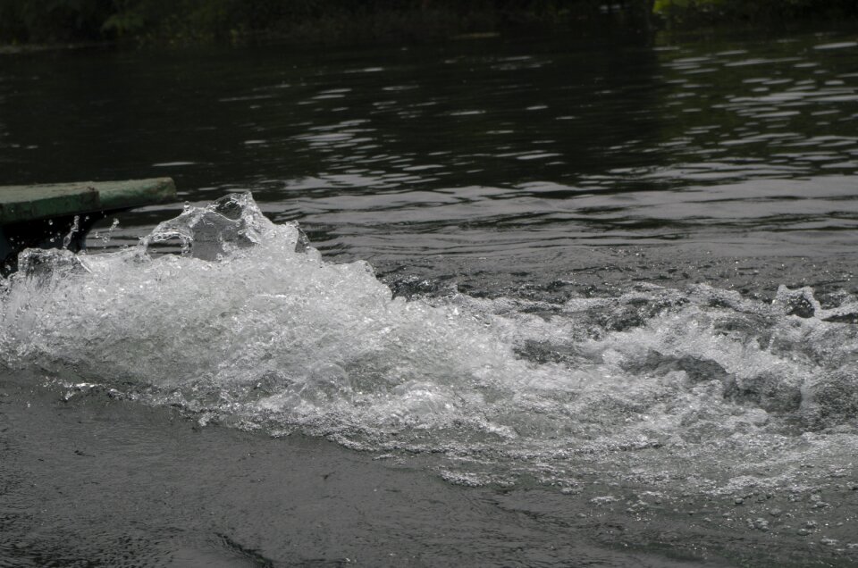 Splashing water spray splash