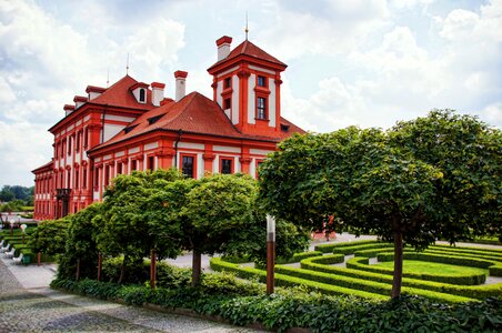 Castle schlossgarten garden