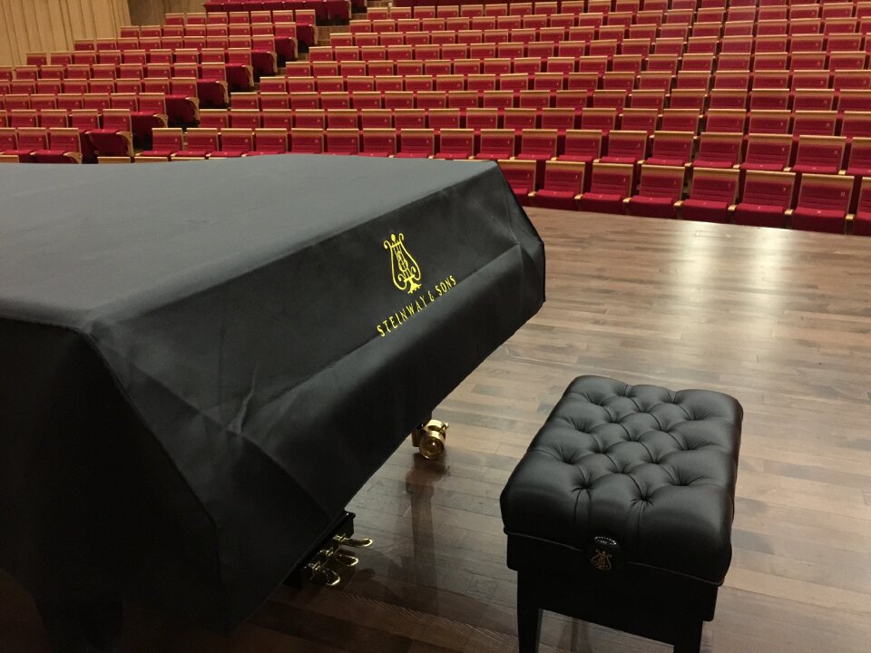 Changsha concert hall stage steinway piano