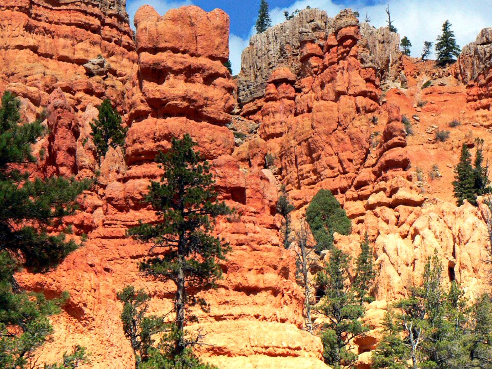 National park panorama tourist site