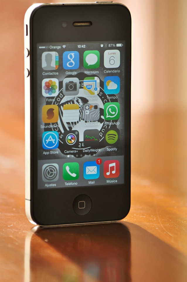 Mobile phone technology touch screen