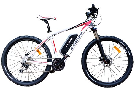 Bike white background