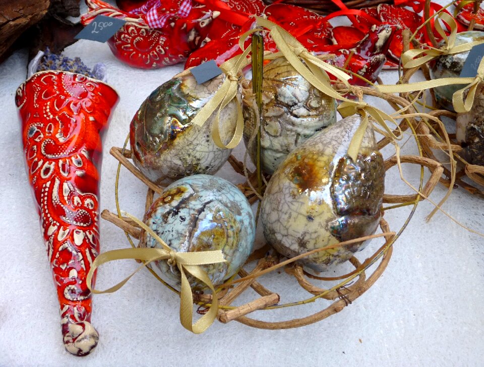 Egg ornaments arts and crafts