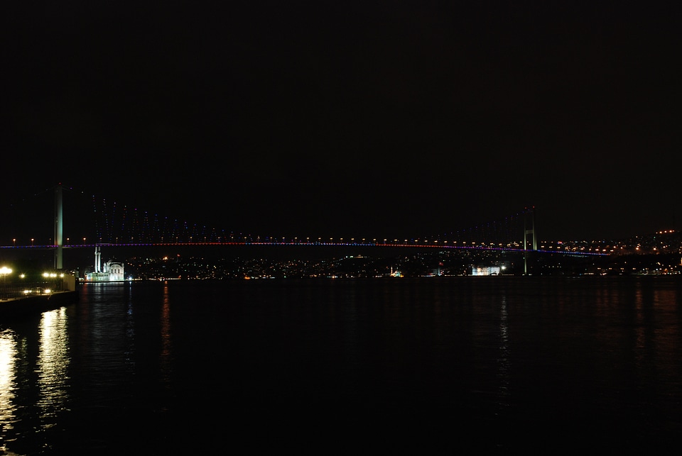 Turkey istanbul night photo